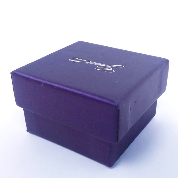 Gioielli Sterling Silver Square Dangle/Drop CZ Earrings - Picture 5 of 6